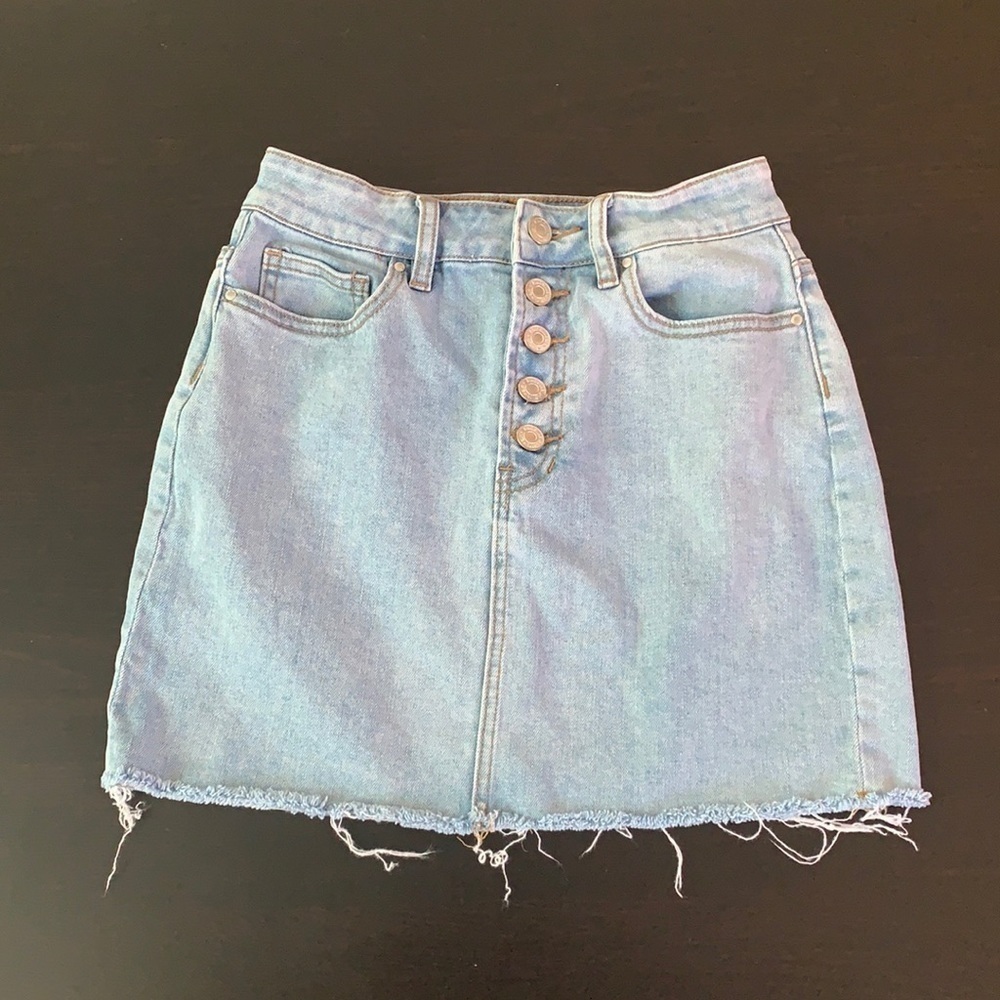 PacSun denim skirt